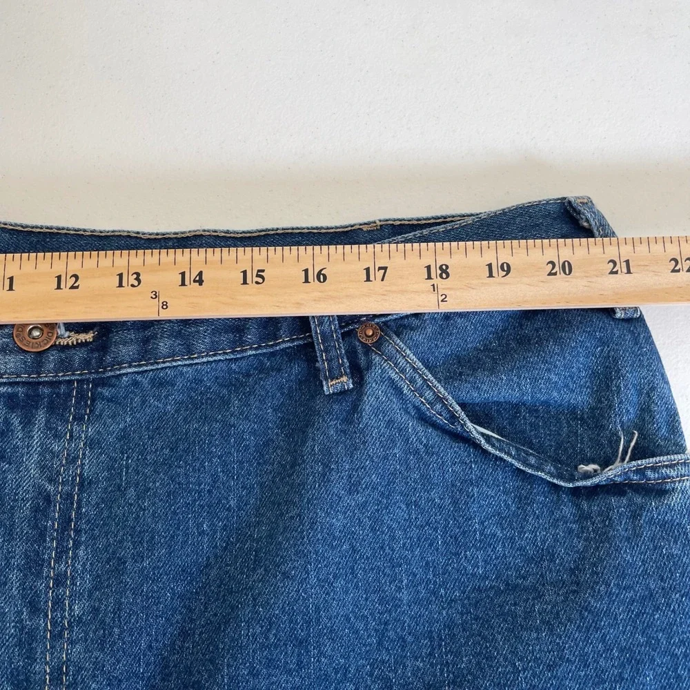 Vintage Dickies Mens Carpenter Denim Baggy Shorts 42